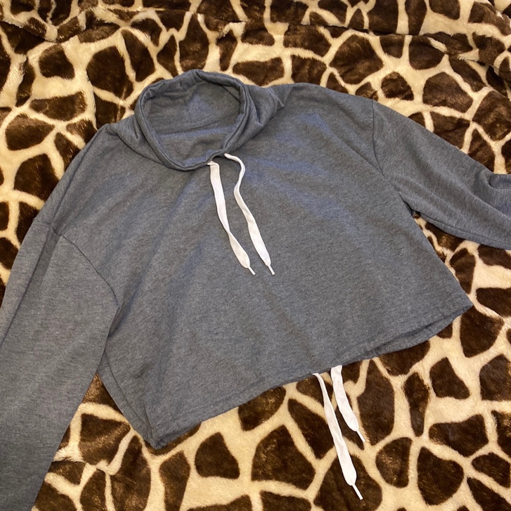 Gray Cowl neck sweater from Ardene. Size XS. Only worn once!